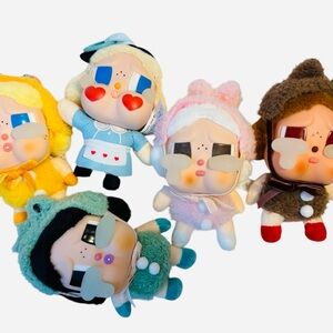 Cray Again Series Vinyl Plush Key Chain